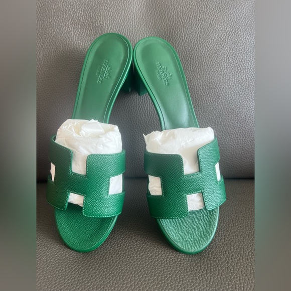 Hermes oasis size 39 fit true to size vert cactus - Picture 3 of 7